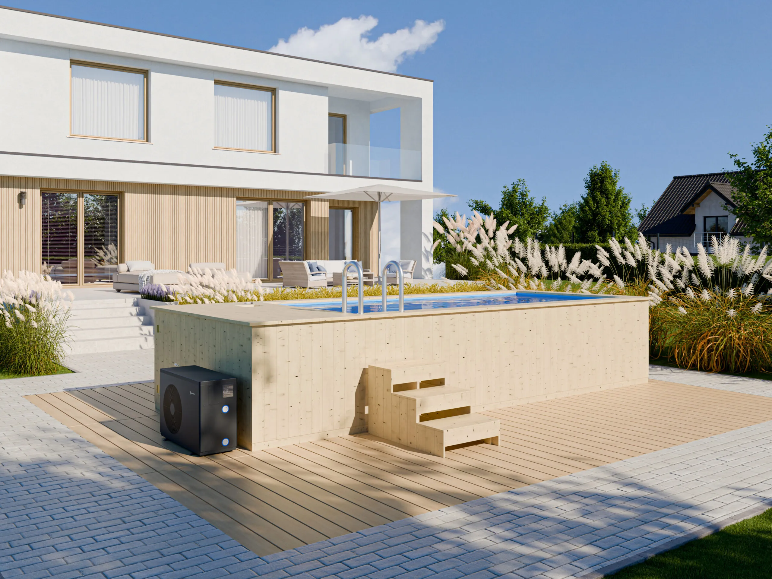 Basen Drewniany 580cm x 240cm